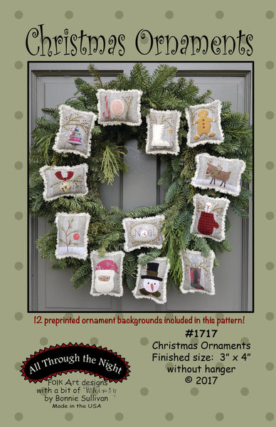 KB 1717 Christmas Ornaments