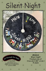 KB24310 Silent Night tree Skirt Kit