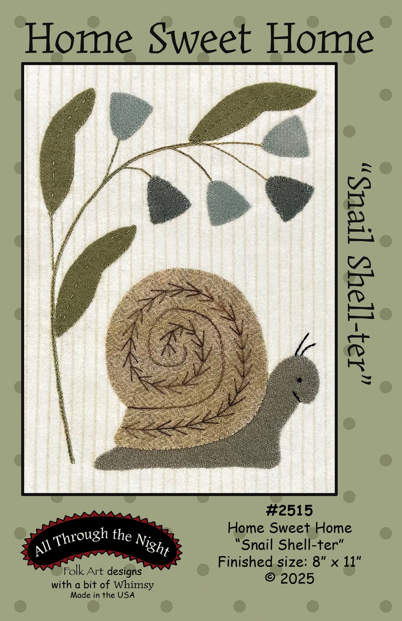 #2515 Home Sweet Home-Snail Shell