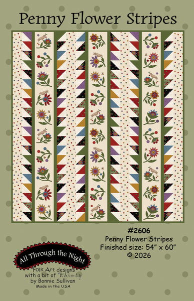 2606 Penny Flower Stripes