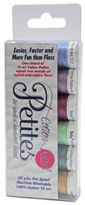 Petites 12wt Cotton Thread 6 Pack Rosewood Manor