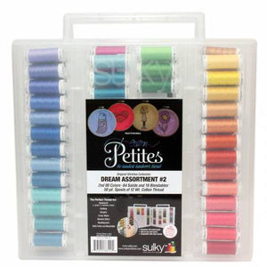 All 80 New Cotton Petites 12wt Colors in a Slimline Storage Box