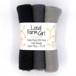 Gray Lichen- Wool Bundle