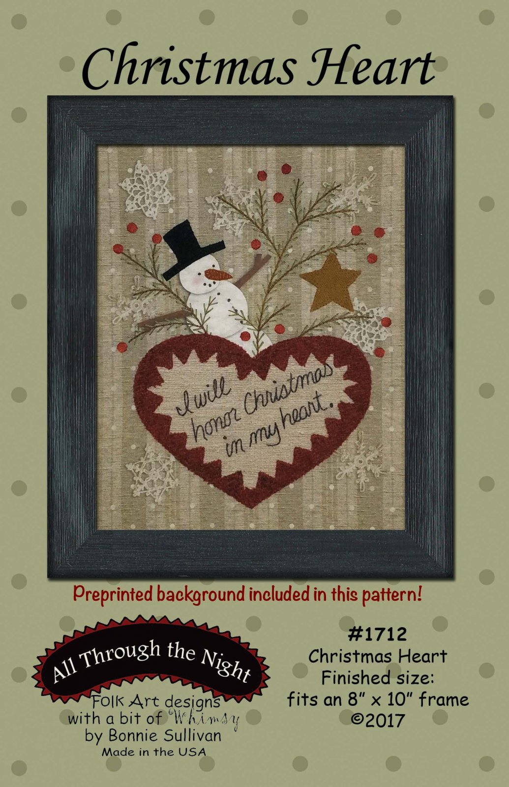 1712 - Christmas Heart