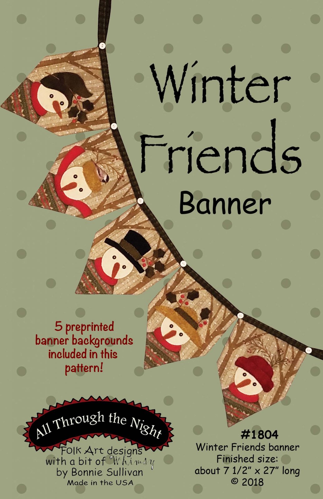 1804 - Winter Friends Banner