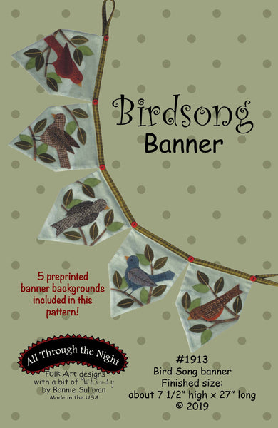 KB1913 Bird Song Banner Wool Kit