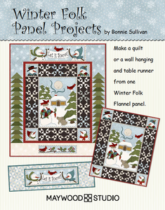 Free Download - Winter Folk Panel Projects by Bonnie Sullivan