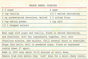 Wagon Wheel Cookies